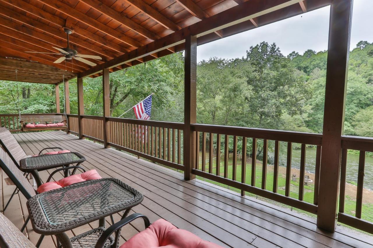Heaven On The Toccoa Where You Will Enjoy The Sites And Sounds Of The Toccoa River Mineral Bluff Buitenkant foto