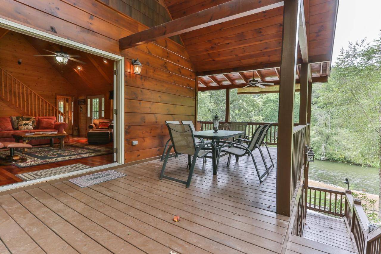 Heaven On The Toccoa Where You Will Enjoy The Sites And Sounds Of The Toccoa River Mineral Bluff Buitenkant foto