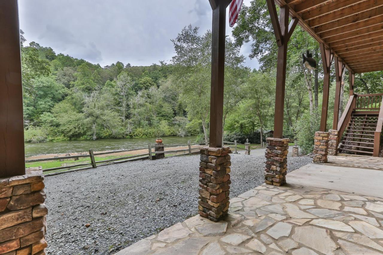 Heaven On The Toccoa Where You Will Enjoy The Sites And Sounds Of The Toccoa River Mineral Bluff Buitenkant foto