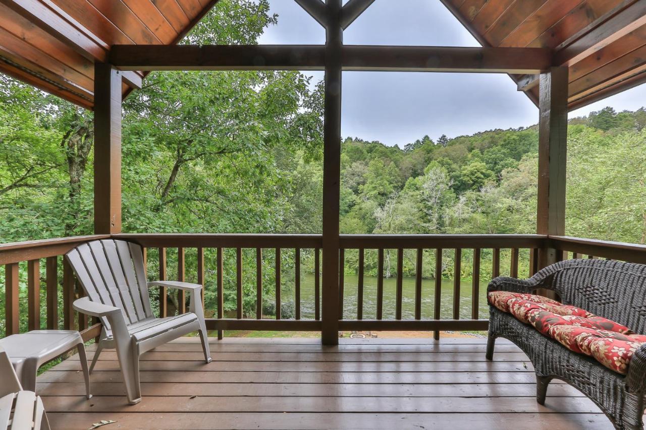 Heaven On The Toccoa Where You Will Enjoy The Sites And Sounds Of The Toccoa River Mineral Bluff Buitenkant foto