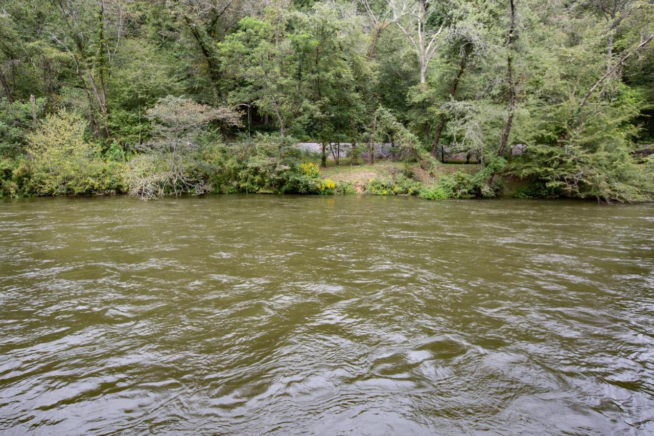 Heaven On The Toccoa Where You Will Enjoy The Sites And Sounds Of The Toccoa River Mineral Bluff Buitenkant foto