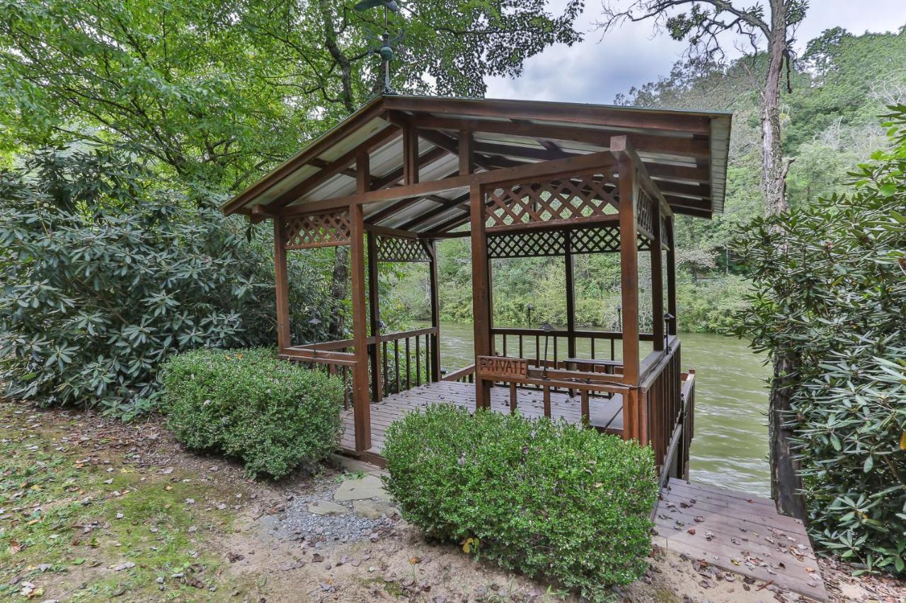 Heaven On The Toccoa Where You Will Enjoy The Sites And Sounds Of The Toccoa River Mineral Bluff Buitenkant foto